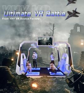 Wholesale Interactive 9D VR 4 Players Shooting Game Simulator Immersive Experience from china suppliers
