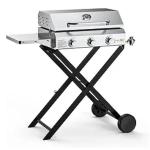 Portable charcoal grill,suitable for small outdoor barbecues