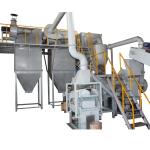 200-1000KG/H Waste Battery Separating Line for Recycling of Black Mess and