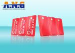 Custom plastic Printed UHF RFID Key Fob 860 - 960 MHz for Club