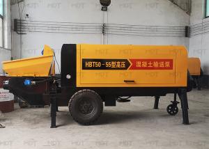 China MDT-50 55KW Portable Concrete Mixer Machine Small Size Yellow Color on sale