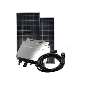 Wholesale IP65 Silver Micro Inverter Solar Panel 300w Waterproof Microinverters Solar Panels from china suppliers