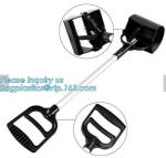 Dog Waste Scoop Long Handle Pet Pooper Scooper Dog with Bag, Long handle dog