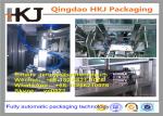 Food Products Automatic Carton Packing Machine With Carton Erector Machine