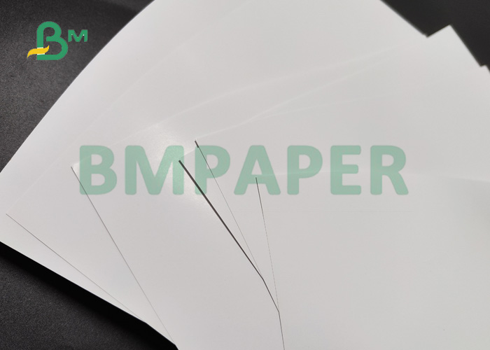 157g 170g Glossy Coated Paper For Business Card 23 x 36inch Good Stiffness