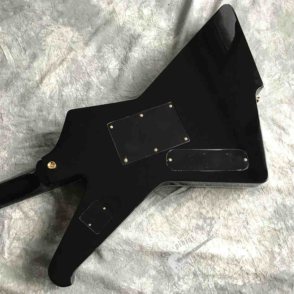 Custom High Gloss Black Destroyer Duplex Tremolo System Electric Guitar in Black or Sunburst