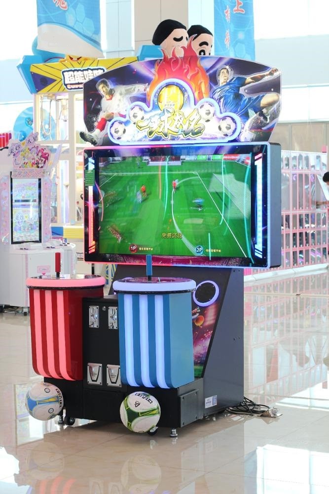 Theme Park Riding 2P Arcade Football Game Machine