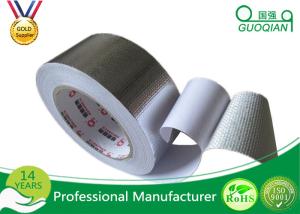 Wholesale One Side High Temperature Aluminum Foil Tape With Silicone Coated Glassine Release Paper from china suppliers