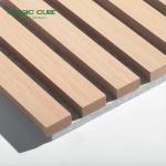 Natural Oak Acoustic Panels Soundproof HPL Surface With Customized Design