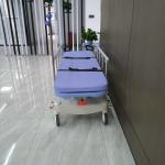 hydraulic stretcher Hsopital Equipment Medical Patient Trolley folding guardrail