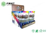 Foldable Retail Cardboard Counter Paper Display Box Stands Custom Logo For