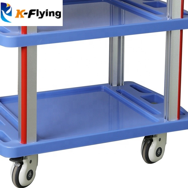 Digital Lock Medical Trolley Cart Loading Capacity 250kg