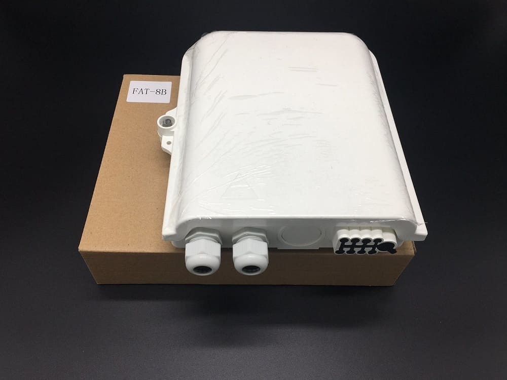 Fiber Optic Terminal Box 8Port Indoor Outdoor SC APC/UPC SM Simplex