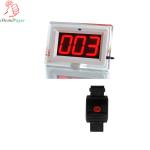 New design Wireless equipment 1-key wrist watch caller