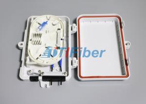 Wholesale FTTH Optical Fiber Termination Box With 4port SC LC Fiber Optic Connectors from china suppliers