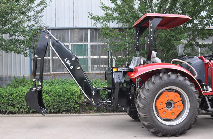 550kg Tractor Mounted Backhoe Diggers , 35hp Tractor Rear Digger