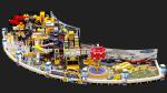 Cartoon Custom Indoor Playground Mechanical Truck Theme Indoor Childrens Park