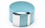 Leather Bracelet, Stainless Steel Clasp
