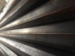 8M Octagonal Hot Dip Galvanized Steel Pole Metal Posts 135mm / 196mm Diameter