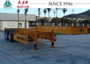 Wholesale 20/40FT Skeletal Trailer Chassis , 2 Axles Gooseneck Container Trailer from china suppliers