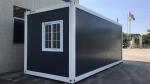 Breathable Black Professional Supply 40ft Easy Assembly Flat Pack Container