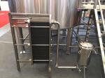 Hot Water Tank 3 Vessel Brewing System , Brewpubs Craft Brewing Equipment