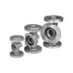 Lost Wax Precision Investment Casting Check Valve Body Parts Customized Size