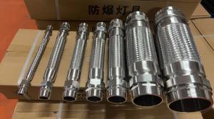 Wholesale Custom Length Rubber / Stainless Steel Flexible Conduit With Ex Db IIC T6 Gb And IP66 Rating from china suppliers