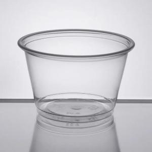 China PP  1.5OZ Personalized Plastic Cups With Lids Clear on sale