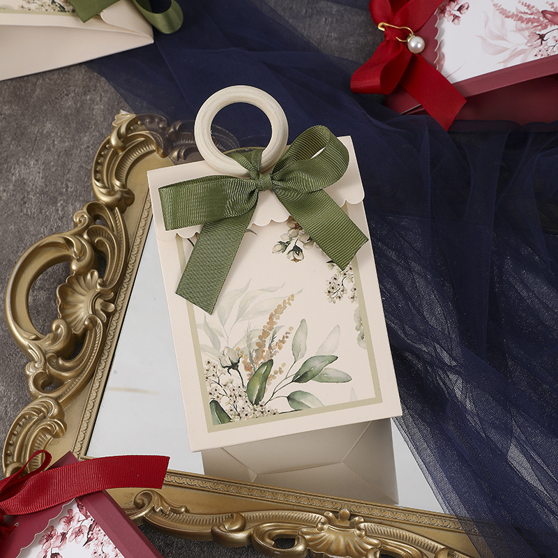 Custom Luxury Lily Of The Valley Hand Candy Gift Box With Your Own Logo For Market
