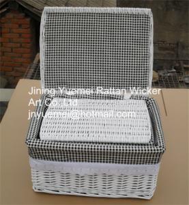 Wholesale 2016 new style wicker storage basket L S size from china suppliers