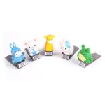 DIY Painting Animal Soft Vinyl Toys Door Stopper 10*10*9cm Custom Design For