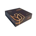 Custom Stamped Logo Foil Small Hot Chocolate Bon Bon Packaging Gift Boxes for