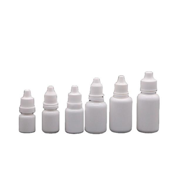 10ml LDPE Plastic Eye Liquid Dropper Bottle with Customized Colors and Tamper