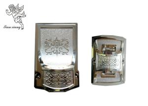 Wholesale Silver PP Virgin Plastic Coffin Decoration Casket Corner with Iron tubes from china suppliers