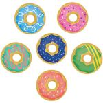 CMYK Printing Colorful Donuts Theme Party Mid Century Mod