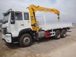 6x4 371hp 5 Ton Boom Truck Crane With XCMG Arm HW19710 Transmission ZZ1257N5841W