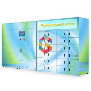 Wholesale Cold Food Delivery Refrigerated Electronic Locker With Remote Control 240V from china suppliers