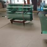 Curved Low - E Insulated Tempered Toughened Glass For Showcase And Freezer