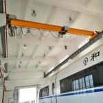 Electric Single Girder Eot Crane 415v Free Standing Workshop