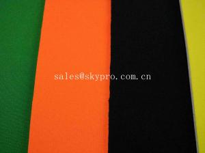 Wholesale Colorful 3mm Thick Thick Neoprene Fabric , SBR SCR CR Neoprene Airprene Fabric from china suppliers