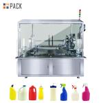 PLC Control Automatic Glass Bottle Washing Machine For Bottle Rinsing And