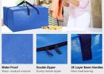 Heavy Duty Extra Large Moving Bags W/Backpack Straps - Strong Handles & Zippers,