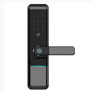 Wholesale Popular ELA E-596 Tuya Keyless Entry Biometric Fingerprint Password Home Digital Smart Door Lock from china suppliers