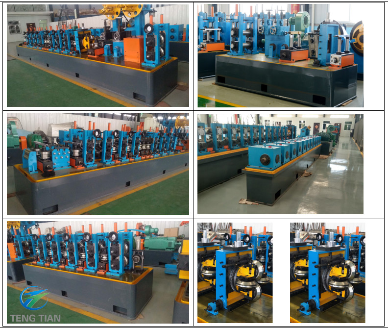 PLC Control Carbon Steel Pipe Mill Machine Cold Cut for High Precision Pipe