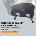 Portable Smokeless BBQ Gas Stove with Griller and Large Capacity Steel Folding
