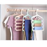 Pants Household Drying Wardrobe Racks Coloured Plastic Coat Hangers