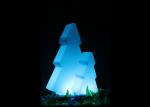 Outdoor Led Light Up Furniture Decorative Plastic Led Tree 2-4 Mm Thickness