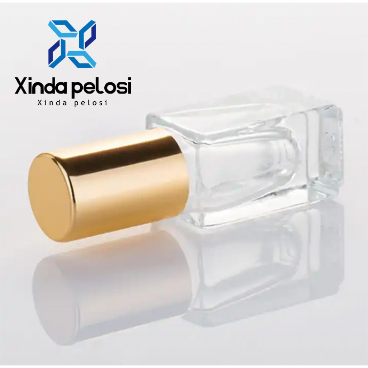 Customized Glass Perfume Gold Top Roller Bottle Cap Fragrance Perfume Glass Bottle Spray