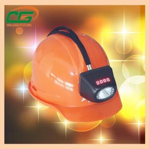 Wholesale Atex Approval Digital And Cordless Cree Mining Hard Hat LED Lights , Miner Helmet Light from china suppliers